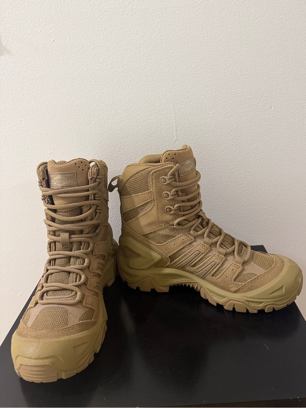 NWOT Merrell Men's Strongfield Tactical Boot - Tan